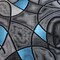Flash Furniture Blue 8' x 10' Abstract Design Accent Area Rug ACD-RGTRZ860-810-BL-GG - alternate 3